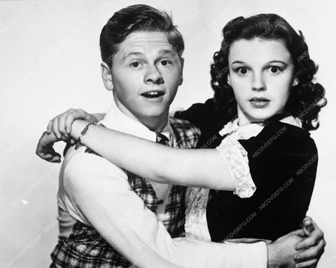 Mickey Rooney Judy Garland portrait 4335-16