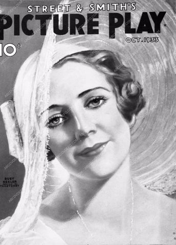 magazine cover Picture Play Ruby Keeler Oct. 1933 4411-32