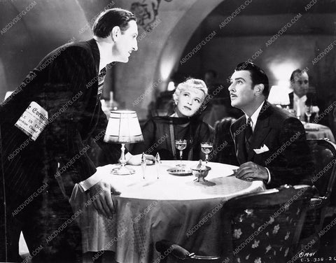 George Brent Ilona Massey Basil Rathbone International Lady 4437-27