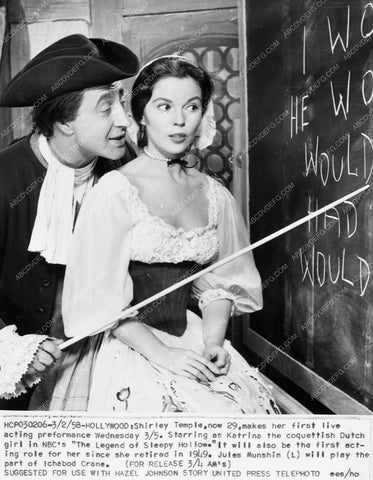 Shirley Temple Jules Munshin TVM Legend of Sleepy Hollow 4439-04