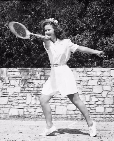 candid Shirley Temple cute in tennis outfit 4439-31