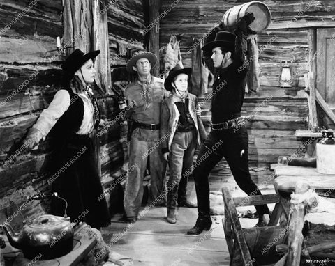 Fuzzy Knight Johnny Mack Brown Louise Stanley Oregon Trail 4481-33