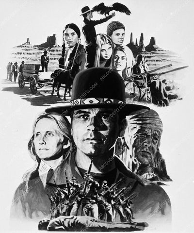 Billy Jack artwork with no font or text Tom Laughlin 4529-11