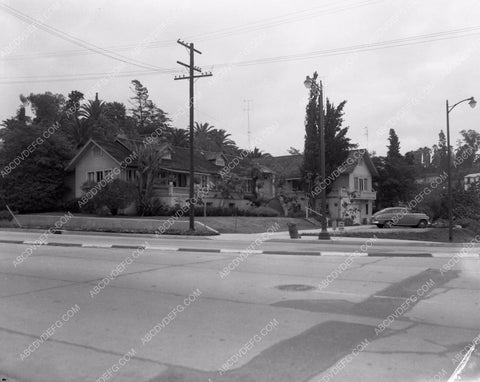 Historic Los Angeles Hollywood J Warren Kerrigan house Cahuenga 45bx01-87