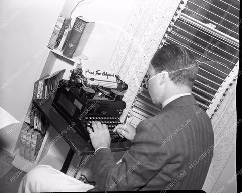 Russell Birdwell Hollywood Agent and Publicist at his desk 45bx02-103