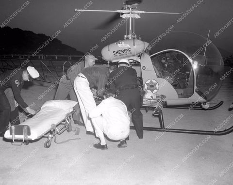 news photo historic Los Angeles County Sheriff Helicopter rescue aviation 45bx02-85
