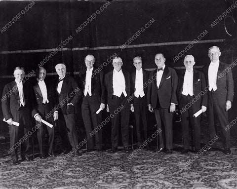 Harvey Firestone Thomas Edison Lipton Charles Schwab George Eastman Henry Ford Walter Chrysler Julius Rosenwald Thomas E. Wilson 45bx04-129