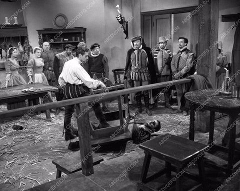 Richard Todd fencing sequence film The Virgin Queen 45bx06-228