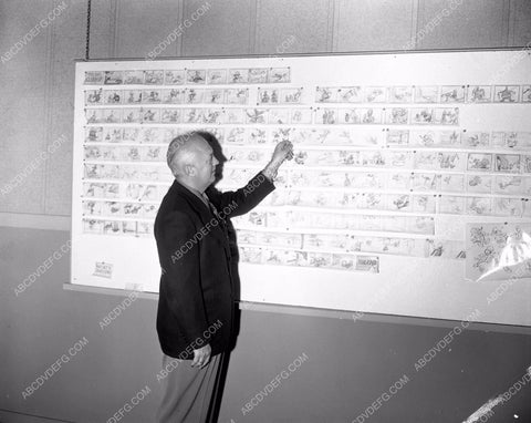 animation Walter Lantz draws Woody Woodpecker cartoons 45bx06-381