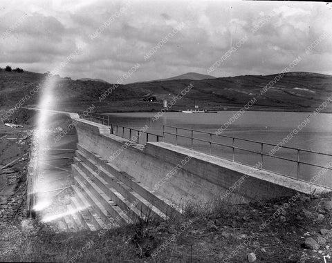 historic Los Angeles Hollywood dam reservoir 45bx07-036