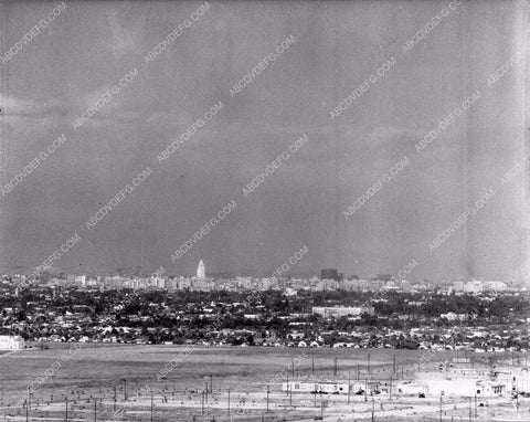 historic Los Angeles city scape view 45bx07-038