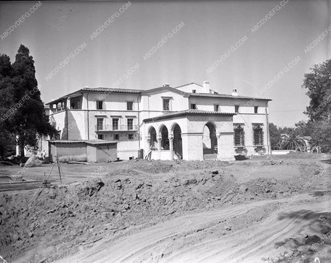 historic Los Angeles Hollywood cool building under construction 45bx07-058