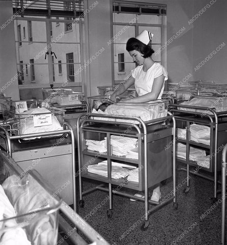 Queen of Angels Nursing School nurses attending historic LA 45bx07-102