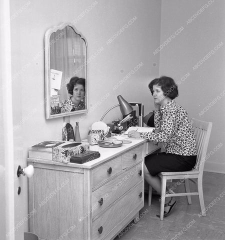 Queen of Angels Nursing School nurses attending historic LA 45bx07-108