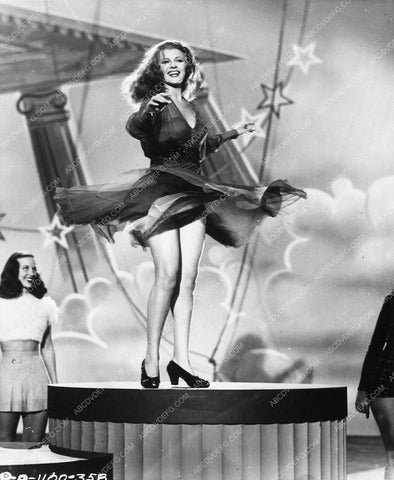 leggy Rita Hayworth dance secquence cheesecake Down to Earth 4638-11