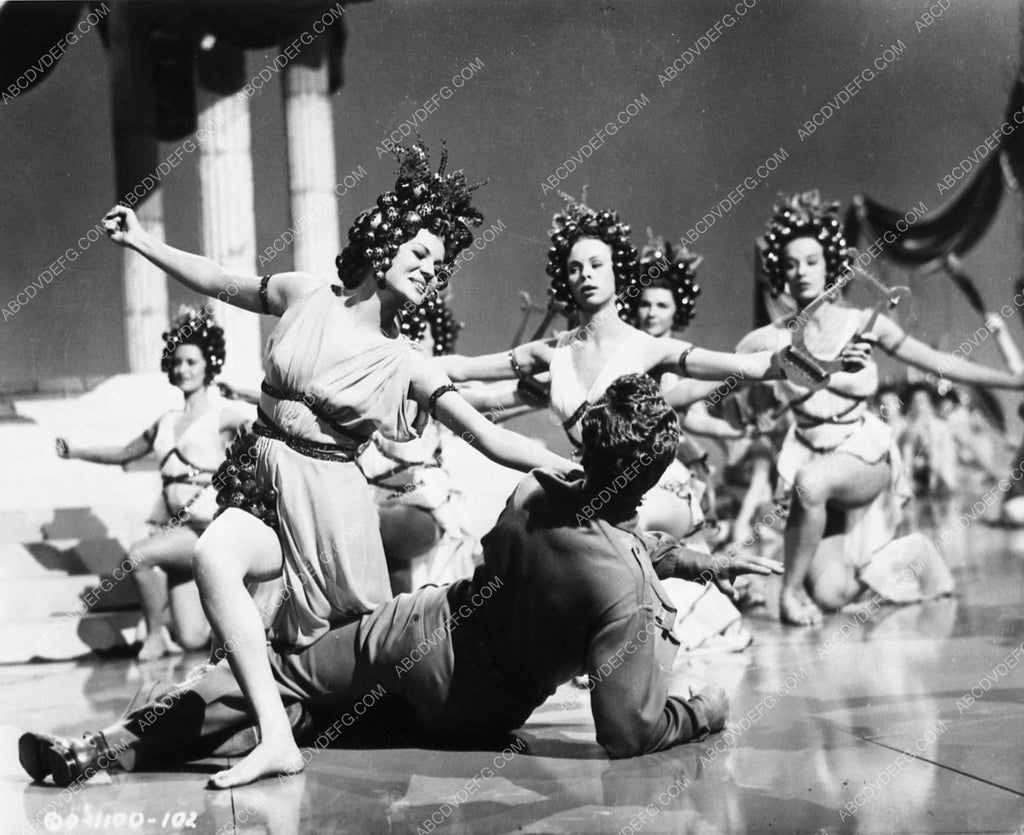 Rita Hayworth dance sequence Greek costumes Down to Earth 4638-33 ...