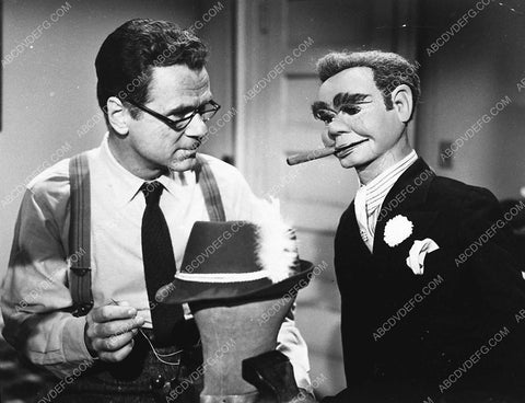 Jackie Cooper and ventriloquist dummy TV The Twilight Zone ep Caesar and Me 4651-11