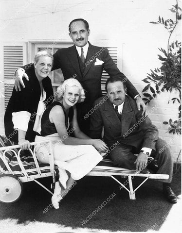 candid Jean Harlow and some executives maybe 4721-33