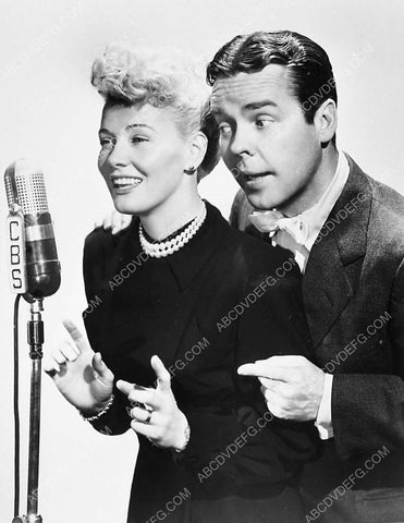 Penny Singleton Arthur Lake do CBS radio broadcast of Blondie 4803-09