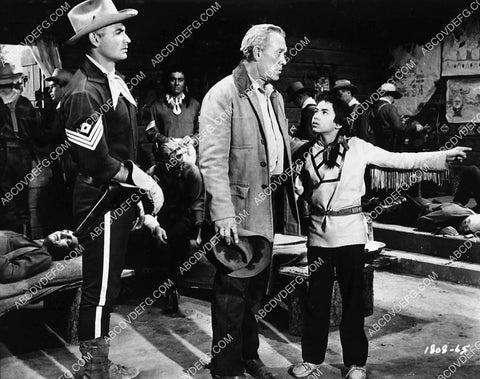 Jeff Chandler Ward Bond film Pillars of the Sky 4894-20