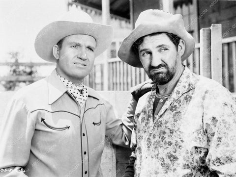 Gene Autry & Pat Buttram in Valley of Fire 4896-17