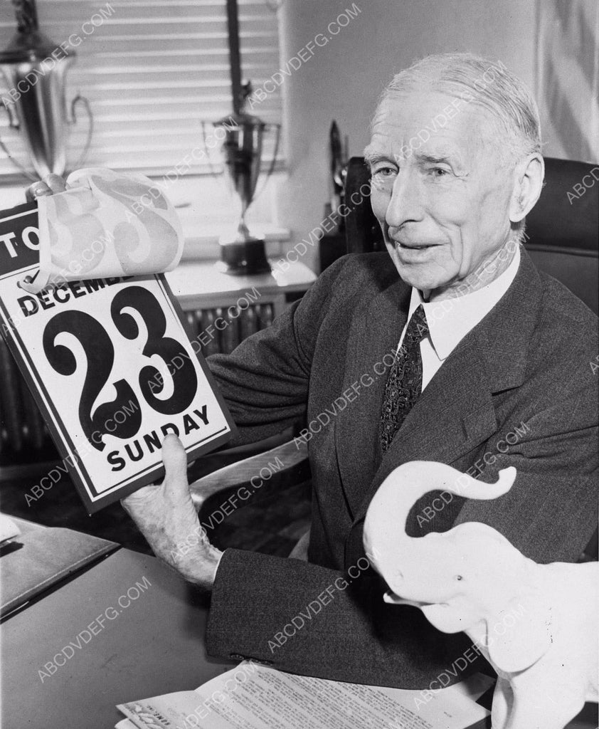 sports baseball legend Connie Mack celebrates 53rd Birthday 4b09-084 ...