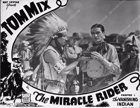 Tom Mix serial film The Miracle Rider 4b09-141