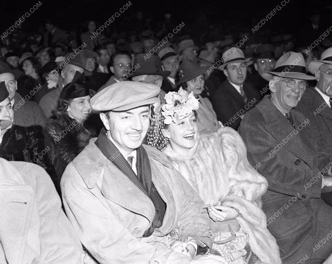 William Powell others attend boxing match Hollywood Legion Stadium 4b09-160