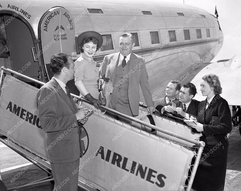 1938 aviation American Airlines contest winner Miss O'Niel 4b09-269