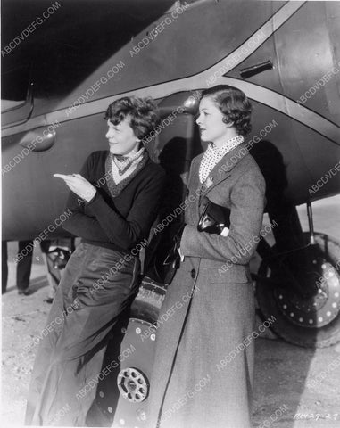 famed aviatrix Amelia Earhart actress Myrna Loy super cool 4b0-450