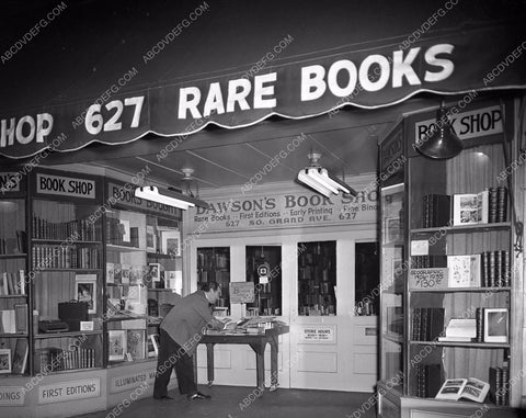 historic Los Angeles rare book store South Grand Ave 4b09-568