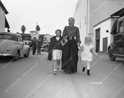 Vera Rhuba Ralston on Republic Studios backlot 4b10-175