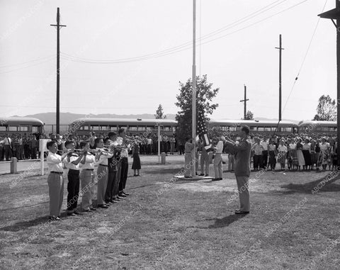 historic Los Angeles local high school music department filed trip 4b10-375