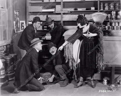 Tom London and cast silent film serial The Social Buccaneer 4b10-444