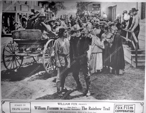 William Farnum early Fox silent film The Rainbow Trail 4b10-653