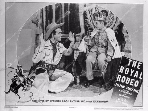 John Payne short subject The Royal Rodeo 4b10-680