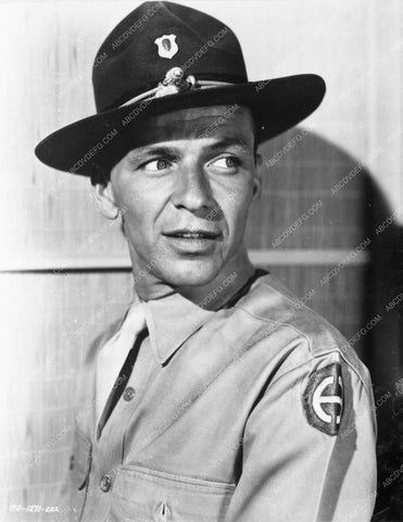 Frank Sinatra in uniform film From Here to Eternity 5052-28