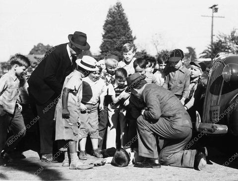 Our Gang Spanky Buckwheat watch car accident short film 1, 2, 3 5073-02