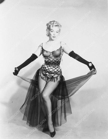 shapely Marilyn Monroe in sexy chorus girl outfit 5073-26