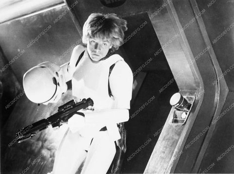 Mark Hamill in storm trooper outfit original Star Wars 5075-36