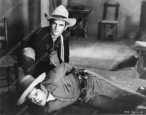 Sammy Baugh Duncan Renaldo serial film King of the Texas Rangers 5078-35