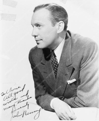 autographed Jack Benny 5157-35