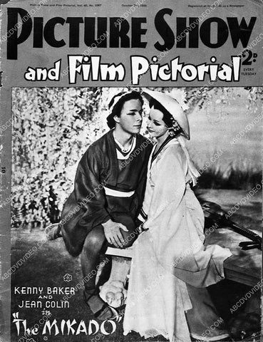 Kenny Baker Jean Colin film The Mikado Picture Show magazine cover 5253-06