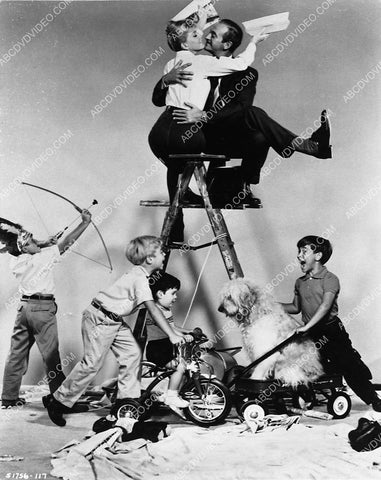 David Niven Doris Day the kids and the dog film Please Don't Eat the Daisies 5475-05