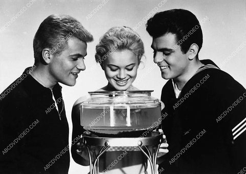 Tommy Sands Toby Michaels Fabian film Love in a Goldfish Bowl 5491-12
