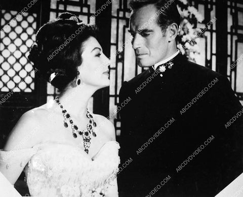 Ava Gardner Charlton Heston film 55 Days at Peking 5583-01