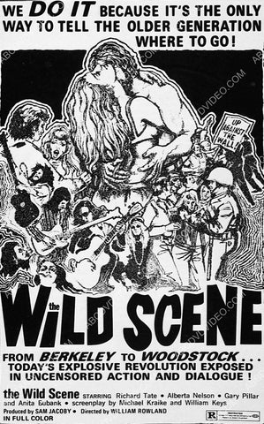 ad slick Richard Tate Alberta Nelson Anita Eubank documentary film The Wild Scene 5583-05