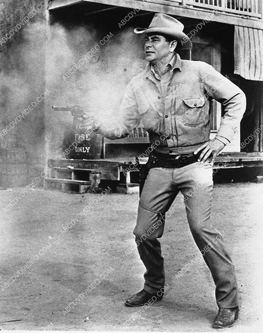 Glenn Ford firing his six shooter film The Sheepman 5583-32