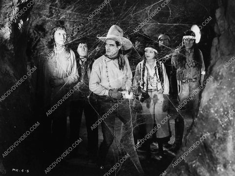 Tom Mix Joan Gale and cast serial film The Miracle Rider 5585-01