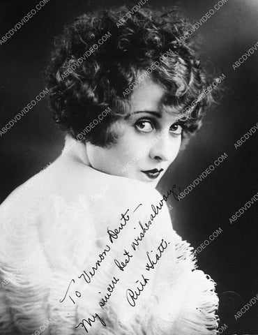 wampas baby star Ruth Hiatt (copy of autograph to Vernon Dent) 5585-07